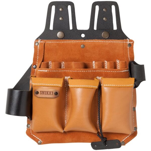 Fristads Snikki electrician tool holder 9306 LTHR -  Brown