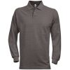 Fristads Acode heavy long sleeve polo shirt 1722 PIQ - Grey