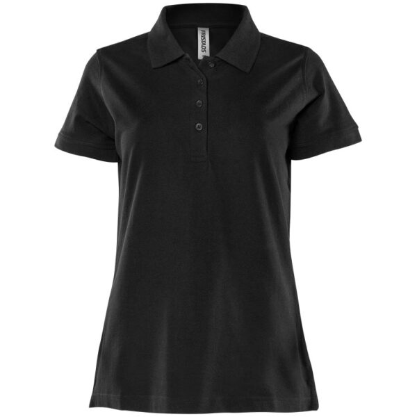 Fristads Acode heavy polo shirt woman 1723 PIQ -  Black