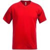 Fristads Acode v-neck t-shirt 1913 BSJ -  Red