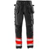 Fristads High vis craftsman trousers class 1 247 FAS -  Red