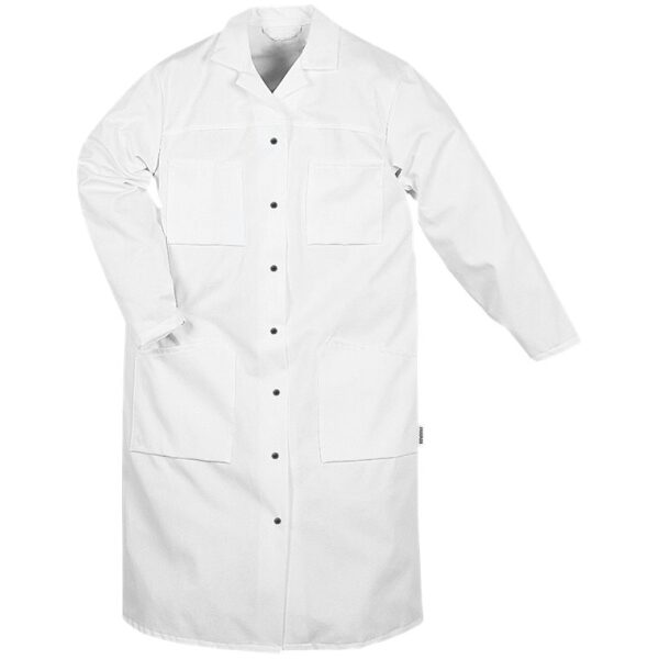 Fristads Cotton coat woman 163 P92 -  White