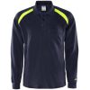 Fristads Flamestat long sleeve polo shirt 784 PFLA -  Blue