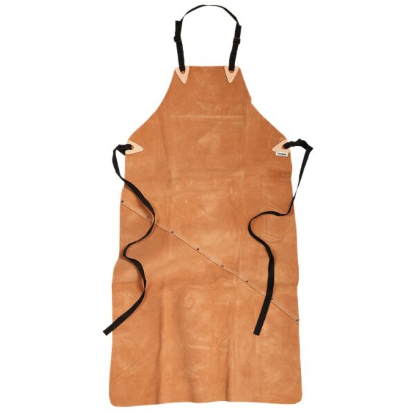 Fristads Leather long apron 9331 LTHR -  Brown