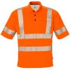 Fristads High vis polo shirt class 3 7406 PHV -  Orange