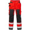 Fristads High vis craftsman trousers class 2 2025 PLU -  Red