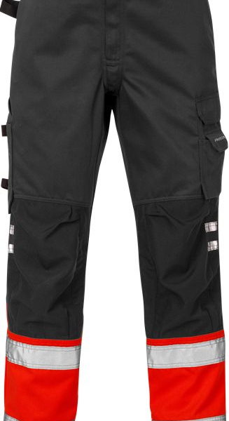 Fristads High vis trousers class 1 2032 PLU -  Red
