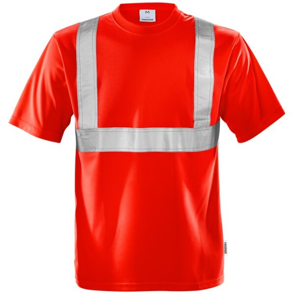 Fristads High vis t-shirt class 2 7411 TP -  Red