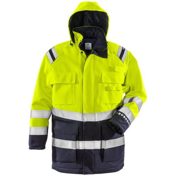 Fristads Flamestat high vis Airtech® winter parka class 3 4086 ATHR -  Yellow