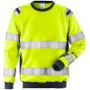 Fristads Flamestat high vis sweatshirt class 3 7076 SFLH -  Yellow