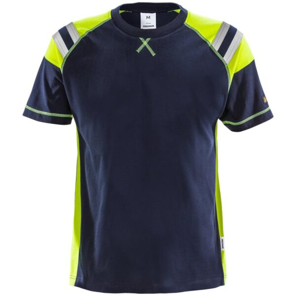 Fristads Flamestat t-shirt 7073 TFLH -  Blue