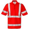Fristads High vis polo shirt class 3 7025 PHV -  Red