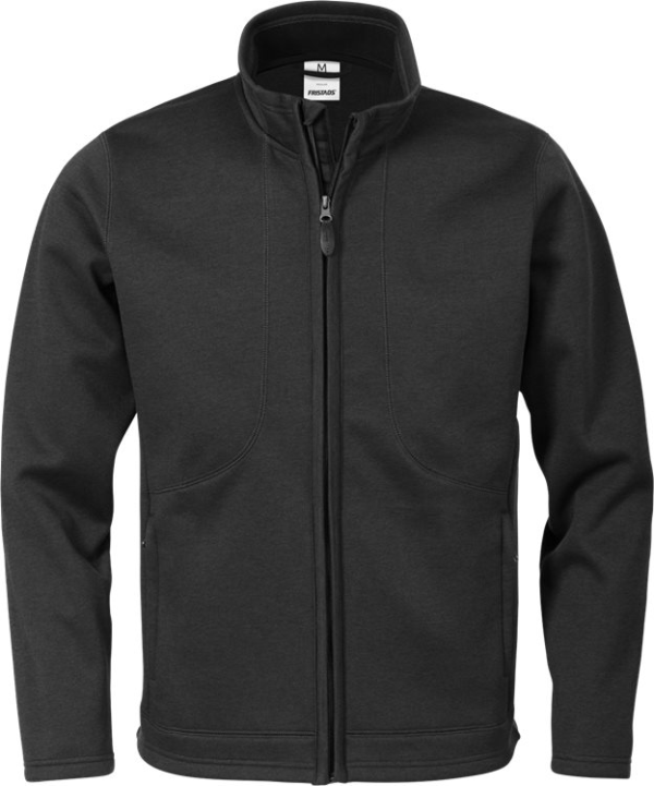 Fristads Acode fleece sweat jacket 1459 SWF - Grey Fristads Acode fleece sweat jacket 1459 SWF - Grey
