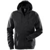 Fristads Acode hooded sweat jacket 1736 SWB -  Black