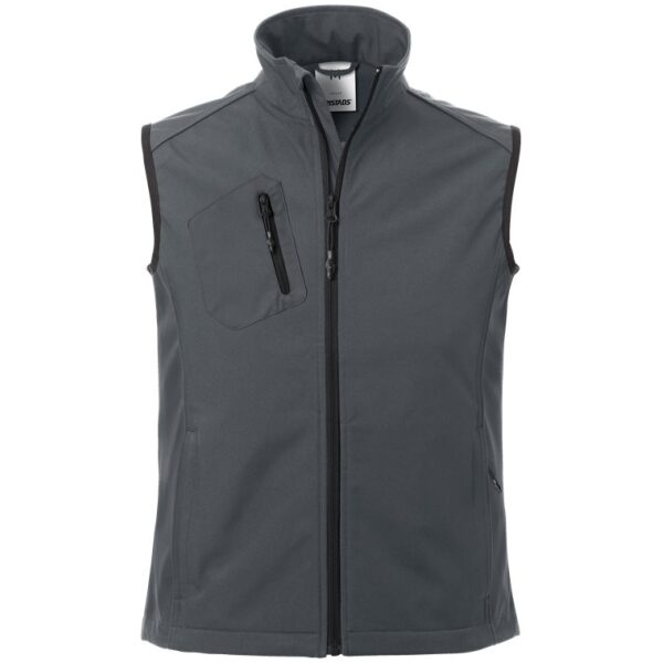 Fristads Acode softshell waistcoat 1506 SBT -  Grey