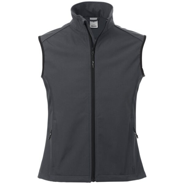Fristads Acode softshell waistcoat woman 1507 SBT -  Grey