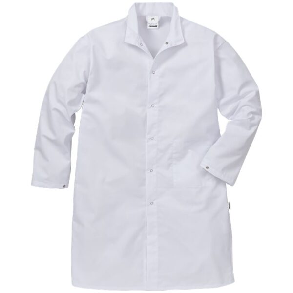 Fristads Food long coat 3004 P154 -  White