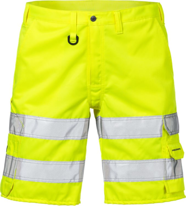Fristads High vis shorts class 2 2528 THL -  Yellow