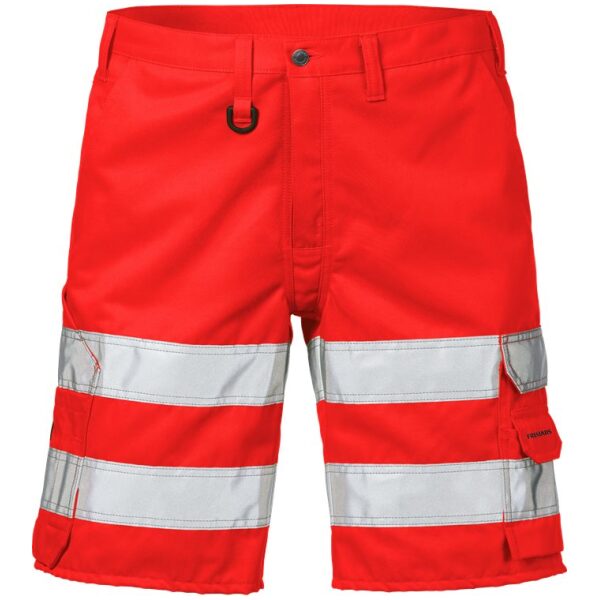 Fristads High vis shorts class 2 2528 THL -  Red