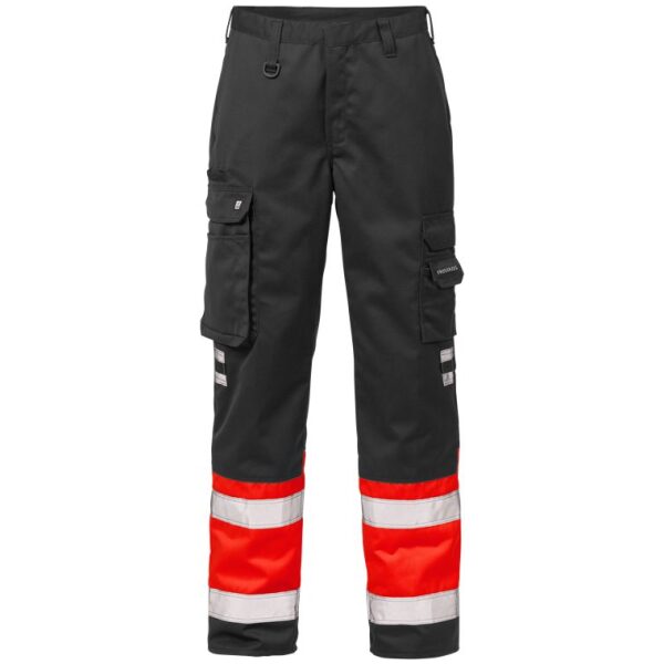 Fristads High vis trousers class 1 213 PLU -  Red