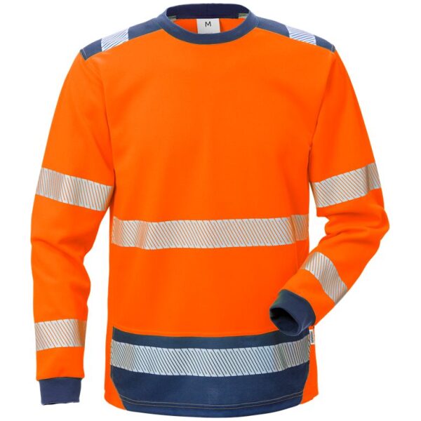 Fristads High vis long sleeve t-shirt class 3 7724 THV -  Orange