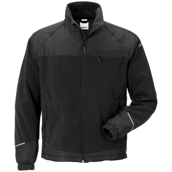 Fristads Windproof fleece jacket 4411 FLE -  Black