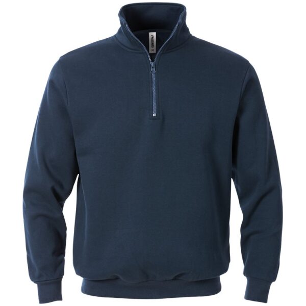 Fristads Acode half zip sweatshirt 1737 SWB -  Blue