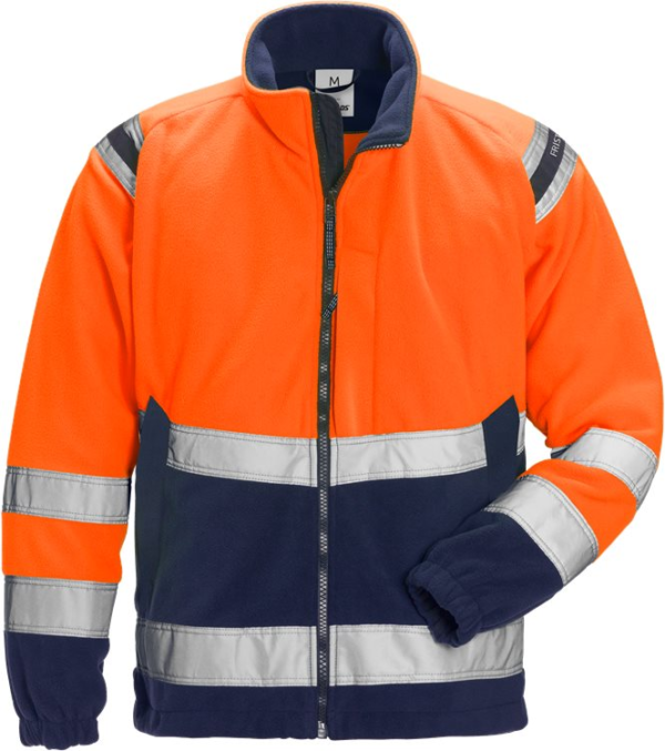 Fristads High vis windproof fleece jacket class 3 4041 FE - Orange Fristads High vis windproof fleece jacket class 3 4041 FE - Orange