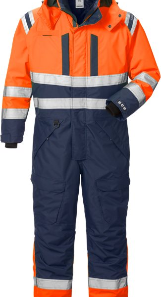 Fristads High vis Airtech® winter coverall class 3 8015 GTT -  Orange