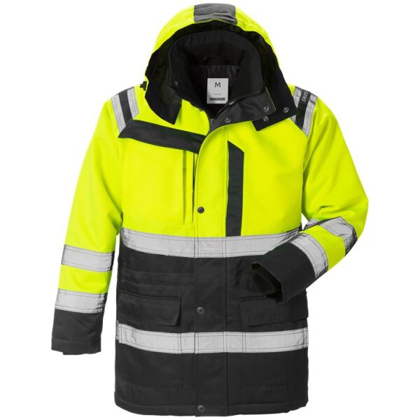 Fristads High vis winter parka class 3 4042 PP -  Yellow