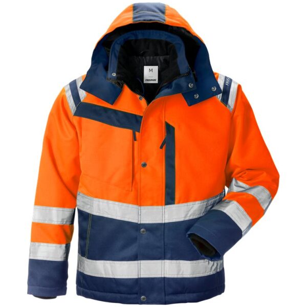 Fristads High vis winter jacket class 3 4043 PP -  Orange