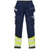 Fristads High vis craftsman trousers class 1 2127 CYD -  Yellow