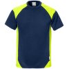 Fristads T-shirt 7046 THV -  Yellow/ Blue