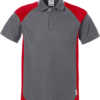 Fristads Polo shirt 7047 PHV -  Red/ Grey