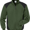 Fristads Half zip sweatshirt 7048 SHV -  Green
