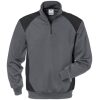 Fristads Half zip sweatshirt 7048 SHV -  Grey