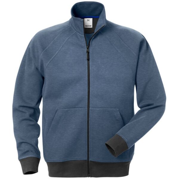 Fristads Acode sweat jacket 1756 DF -  Blue