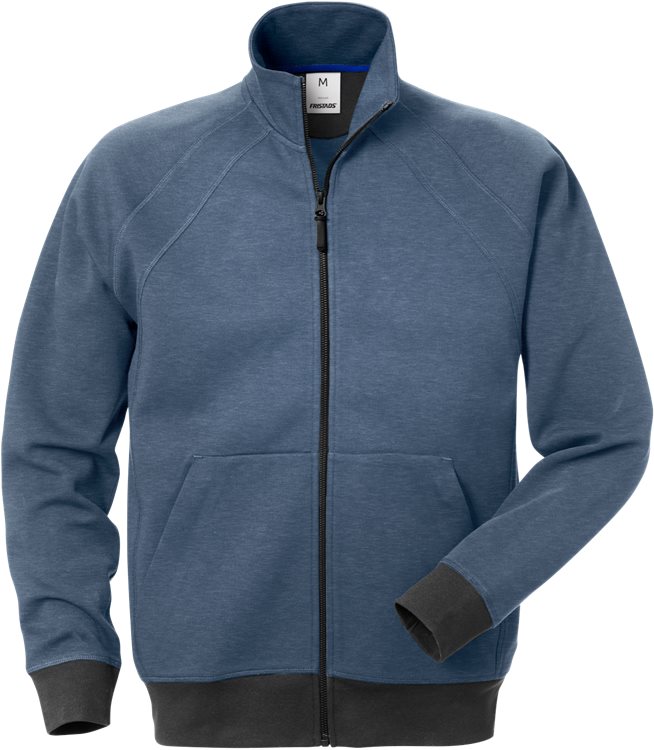 Fristads Acode sweat jacket 1756 DF – Blue – DDHSS – Safety Experts ...