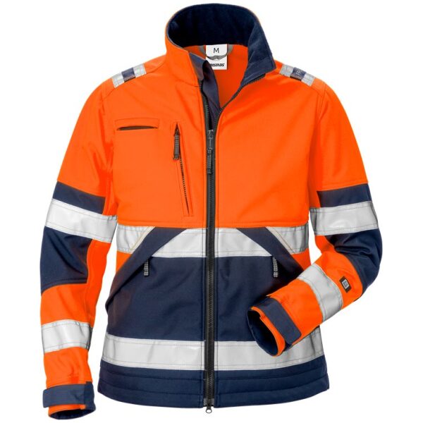 Fristads High vis softshell jacket woman class 2 4183 WYH -  Orange