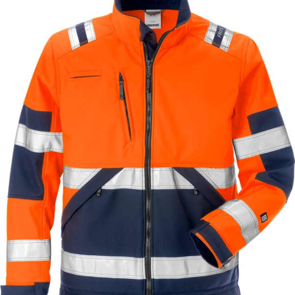 Fristads High vis softshell jacket class 2 4083 WYH -  Orange