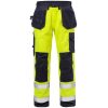 Fristads Flame high vis craftsman trousers class 2 2584 FLAM -  Yellow