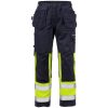 Fristads Flame high vis craftsman trousers class 1 2586 FLAM -  Yellow