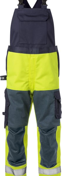 Fristads Flame high vis bib'n'brace class 2 1585 FLAM -  Yellow