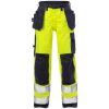Fristads Flame high vis craftsman trousers woman class 2 2589 FLAM -  Yellow