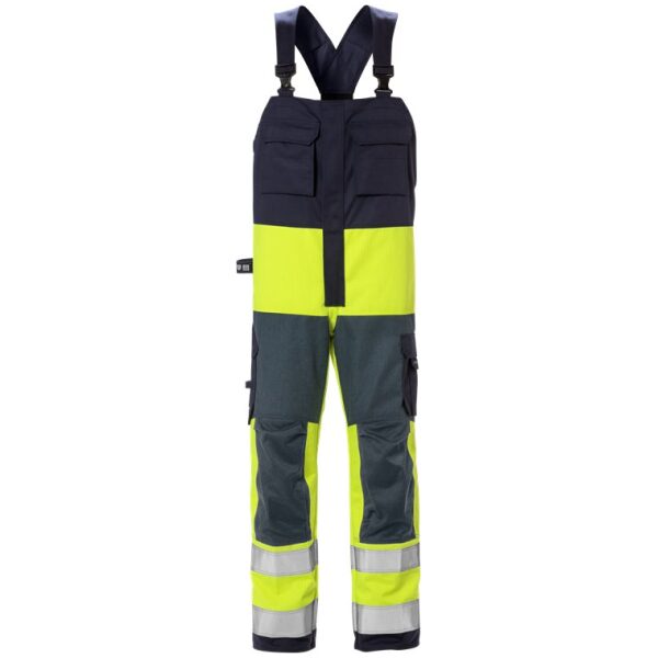 Fristads Flame high vis bib'n'brace class 2 1584 FLAM -  Yellow