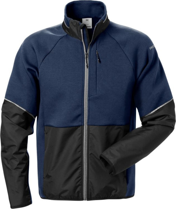 Fristads Sweat jacket 7513 DF -  Blue