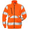 Fristads High vis sweat jacket woman class 3 7427 SHV -  Orange