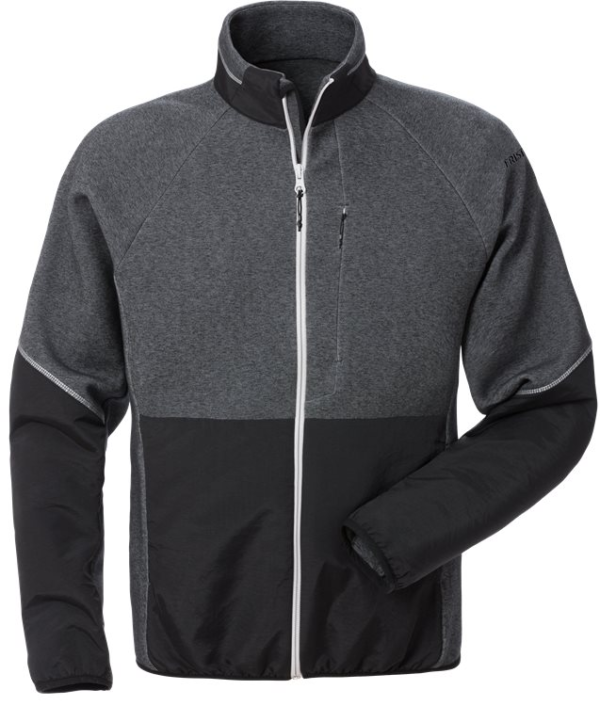 Fristads Sweat jacket woman 7512 DF -  Black