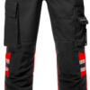 Fristads High vis stretch trousers class 1 2705 PLU -  Red