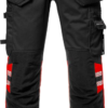 Fristads High vis craftsman stretch trousers class 1 2706 PLU -  Red